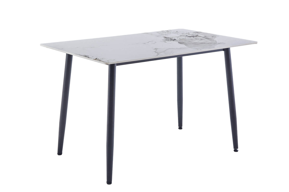 CODY DINING TABLE RECTANGLE 1200 WHITE