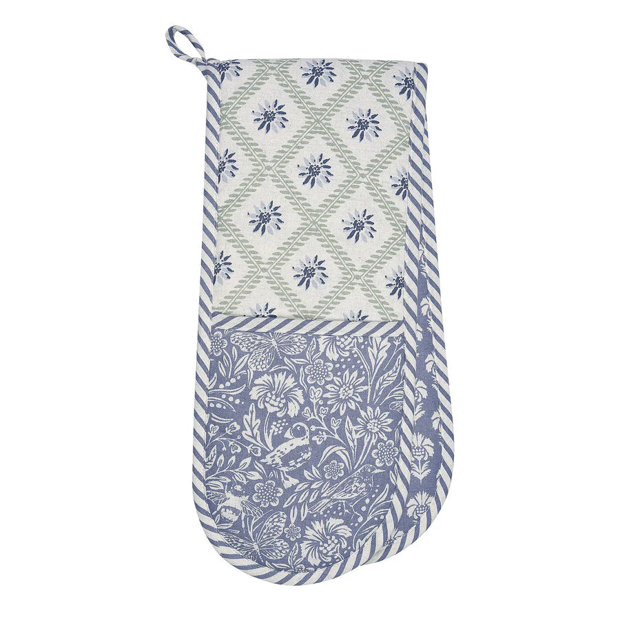 COASTAL TRASURES DOUBLE OVEN GLOVES