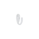 Robe Single Hook Twin Pack White