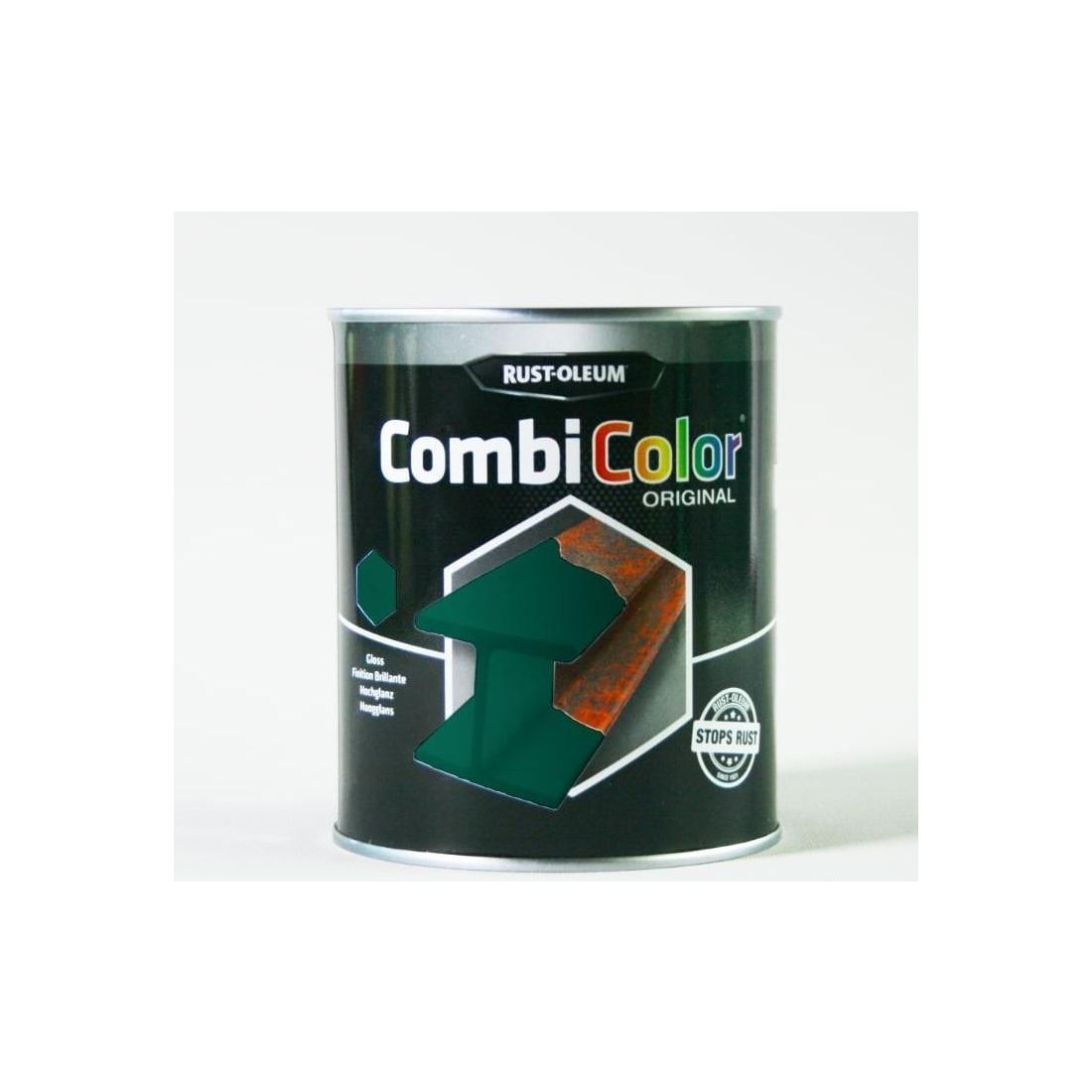 RUST-OLEUM COMBI COLOUR GREEN 250ML