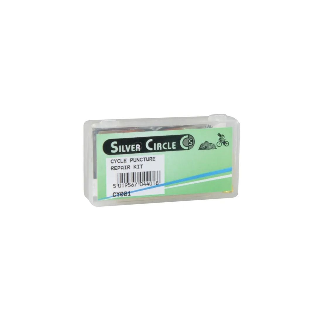 Silver Circle Puncture Repair Kit