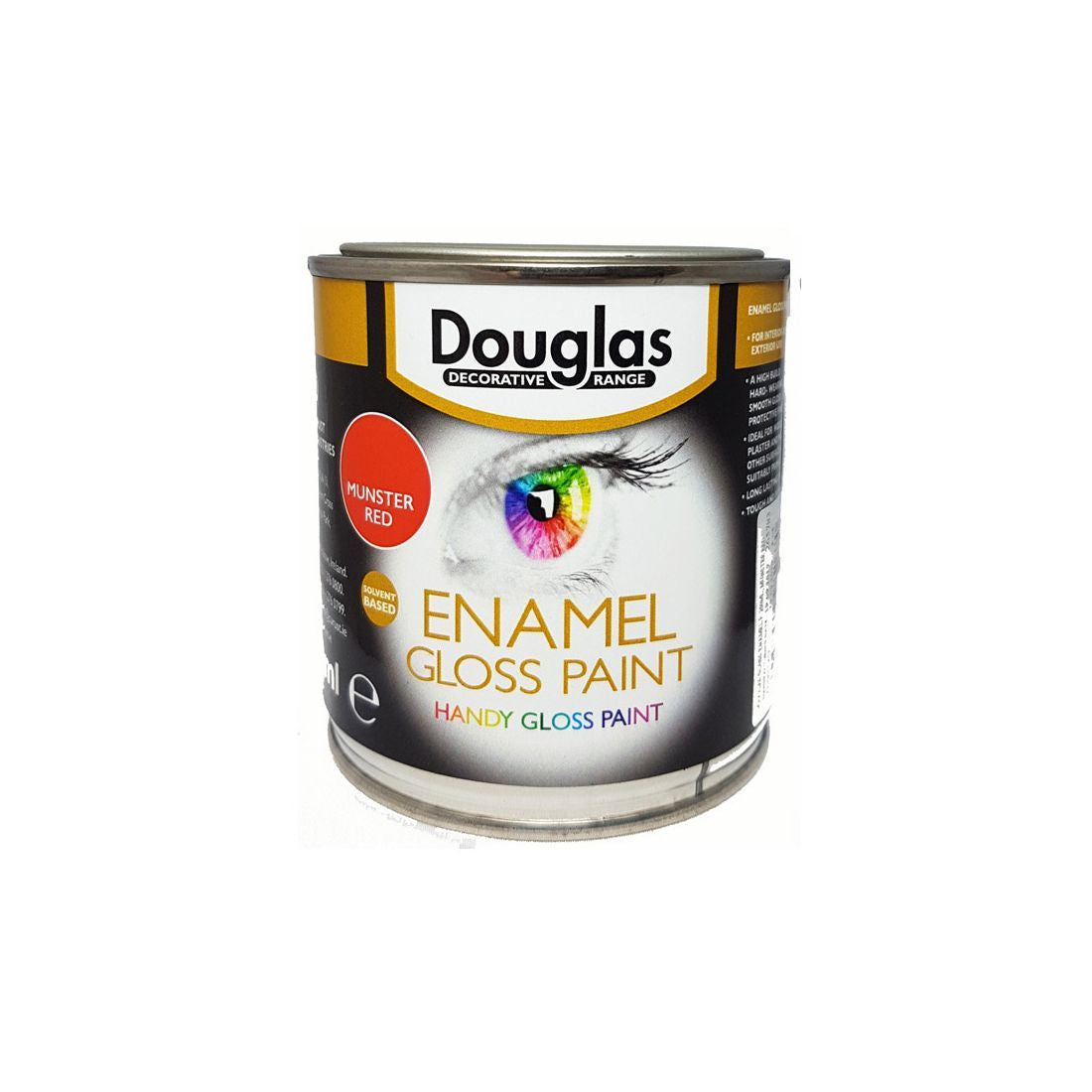 DOUGLAS GLOSS PAINT MUNSTER RED 250ML