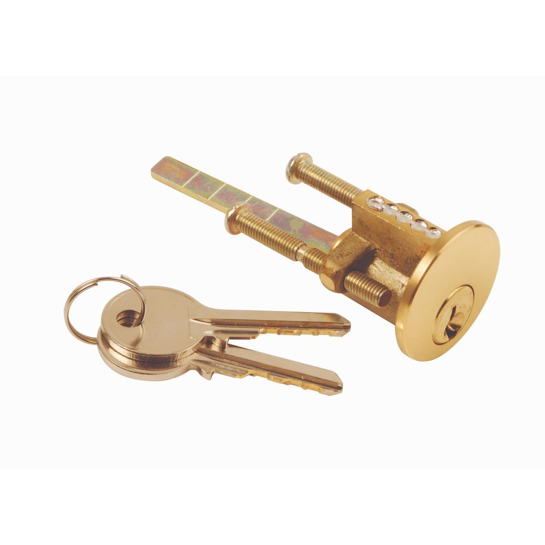 Union Replacement Brass Rim Cylinder
