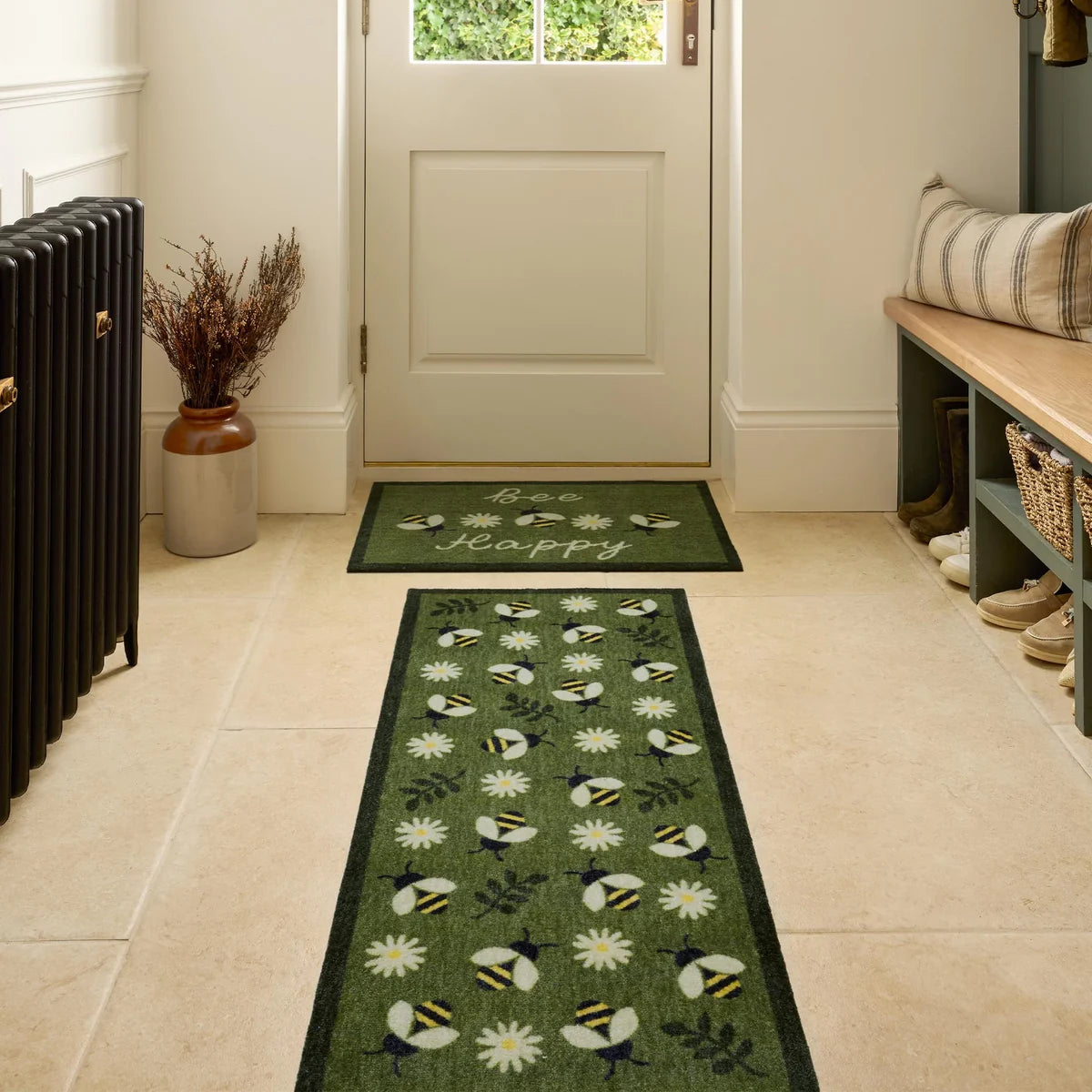 MAT DAISY/BEE RUNNER 50 X 150 CM