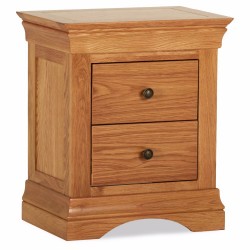 Wooden Bedside Table (Modern Nightstand Storage)