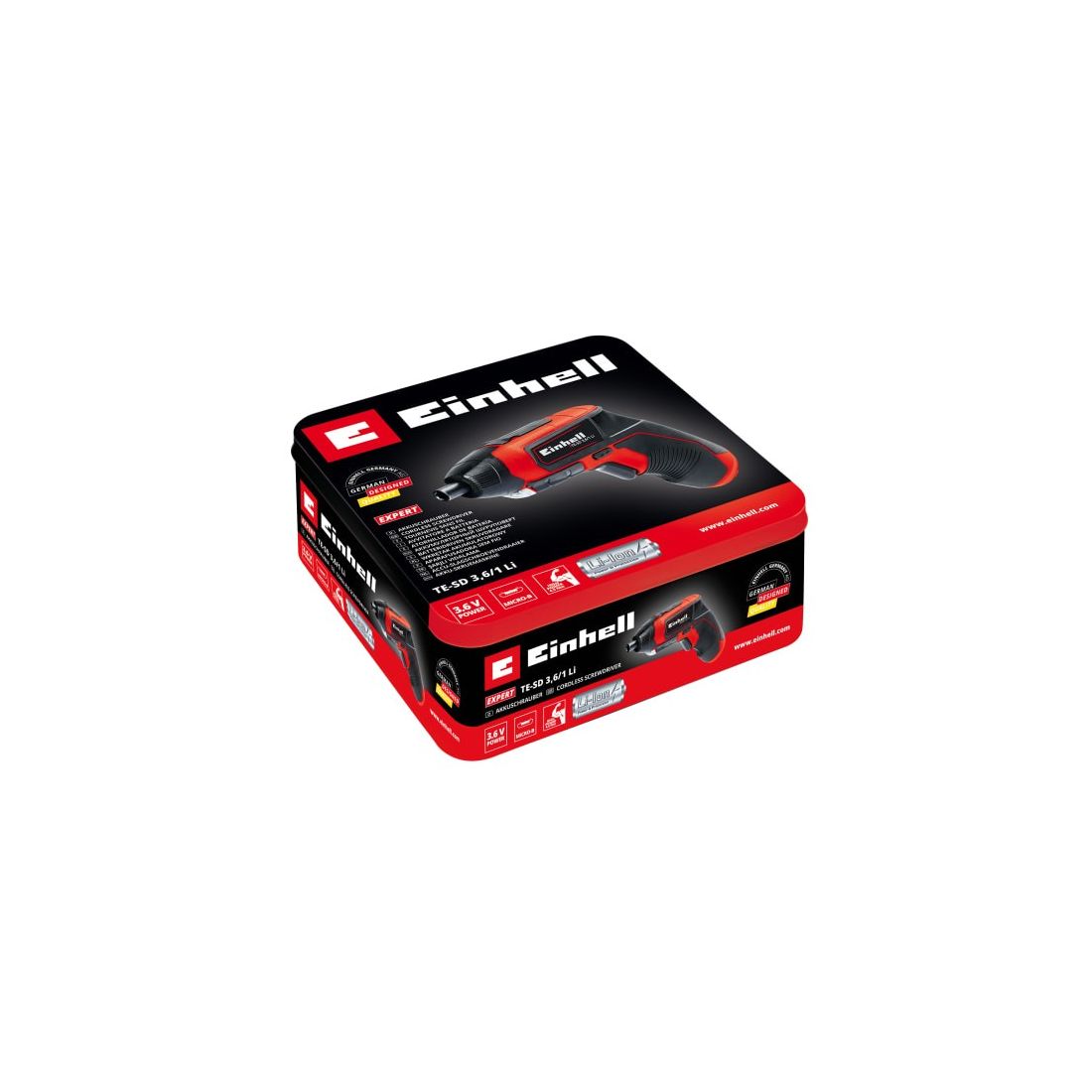 EINHELL TE-SD 3.6/1 LI CORDLESS SCREWDRIVER 3.6V 1 X 1.5AH LI-ION