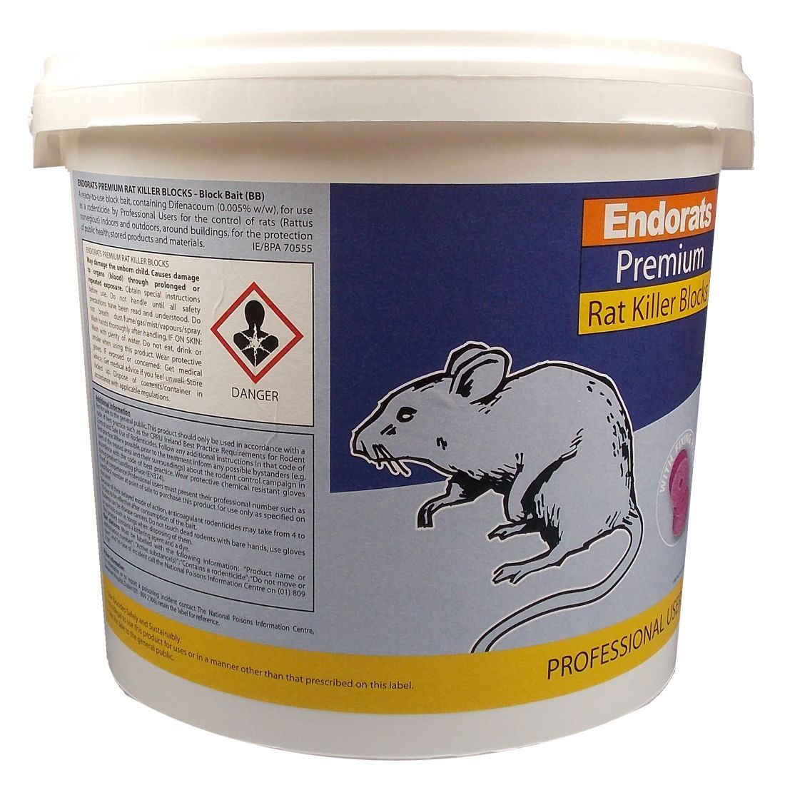 Endorats Premium Rat Blocks 2.5kg