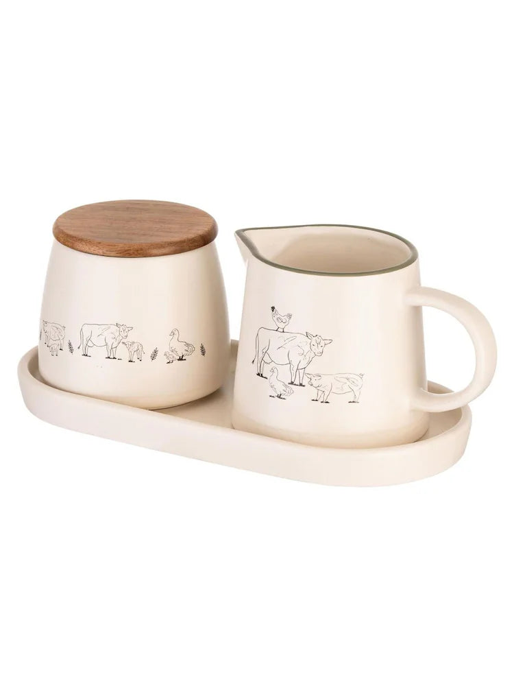 WOODBURY LANE SUGAR AND MILK SET