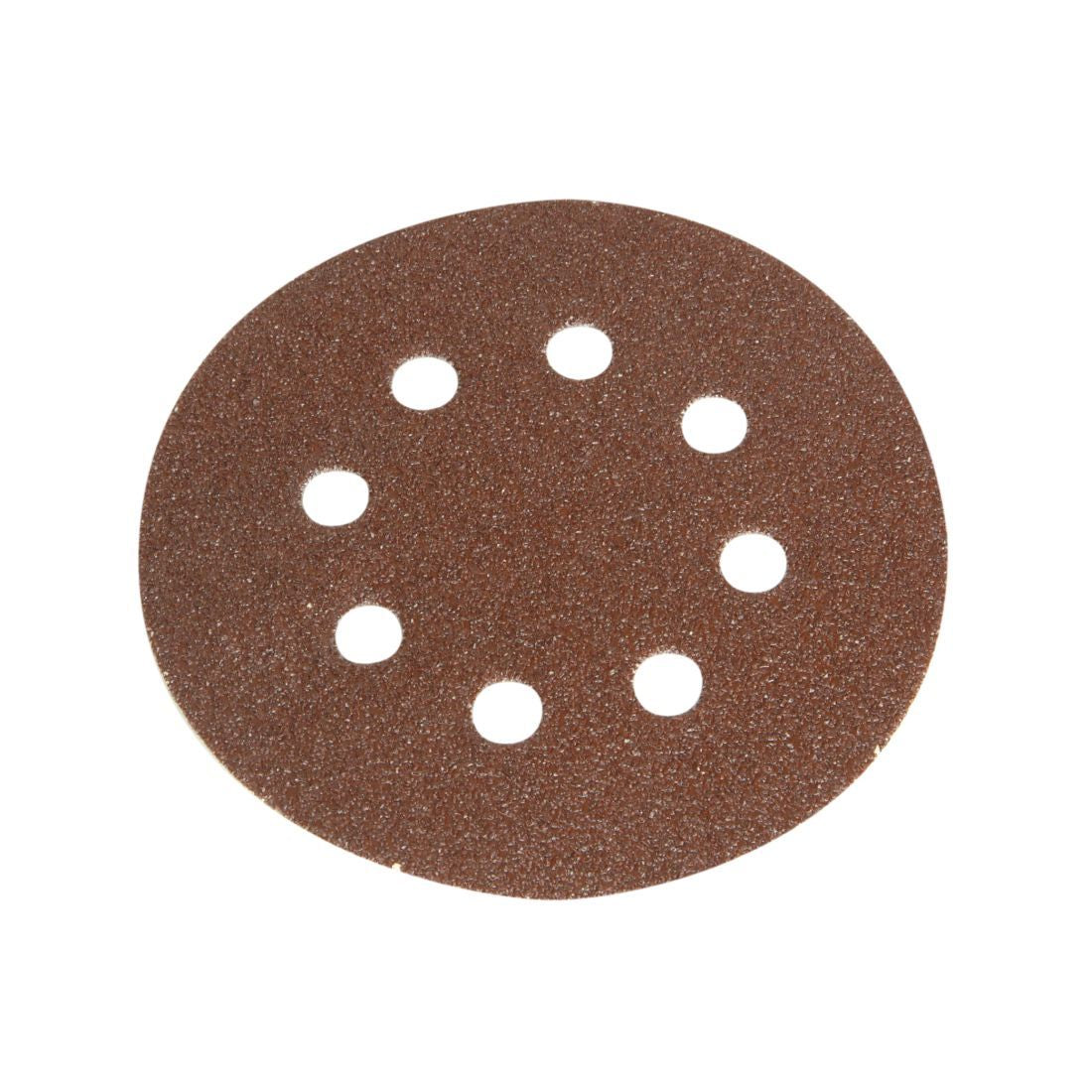 Faithfull Hook & Loop Sanding Disc DID3 Holed 125mm Coarse Pack of 5