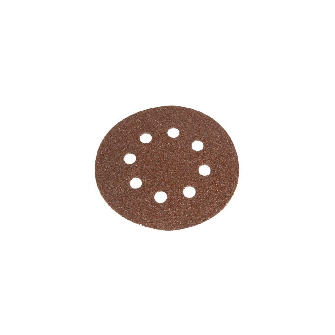 Faithfull Hook & Loop Sanding Disc DID3 Holed 125mm Medium Fine Pack of 5