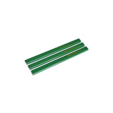 Faithfull Carpenter's Pencils Green/Hard Pack of 3
