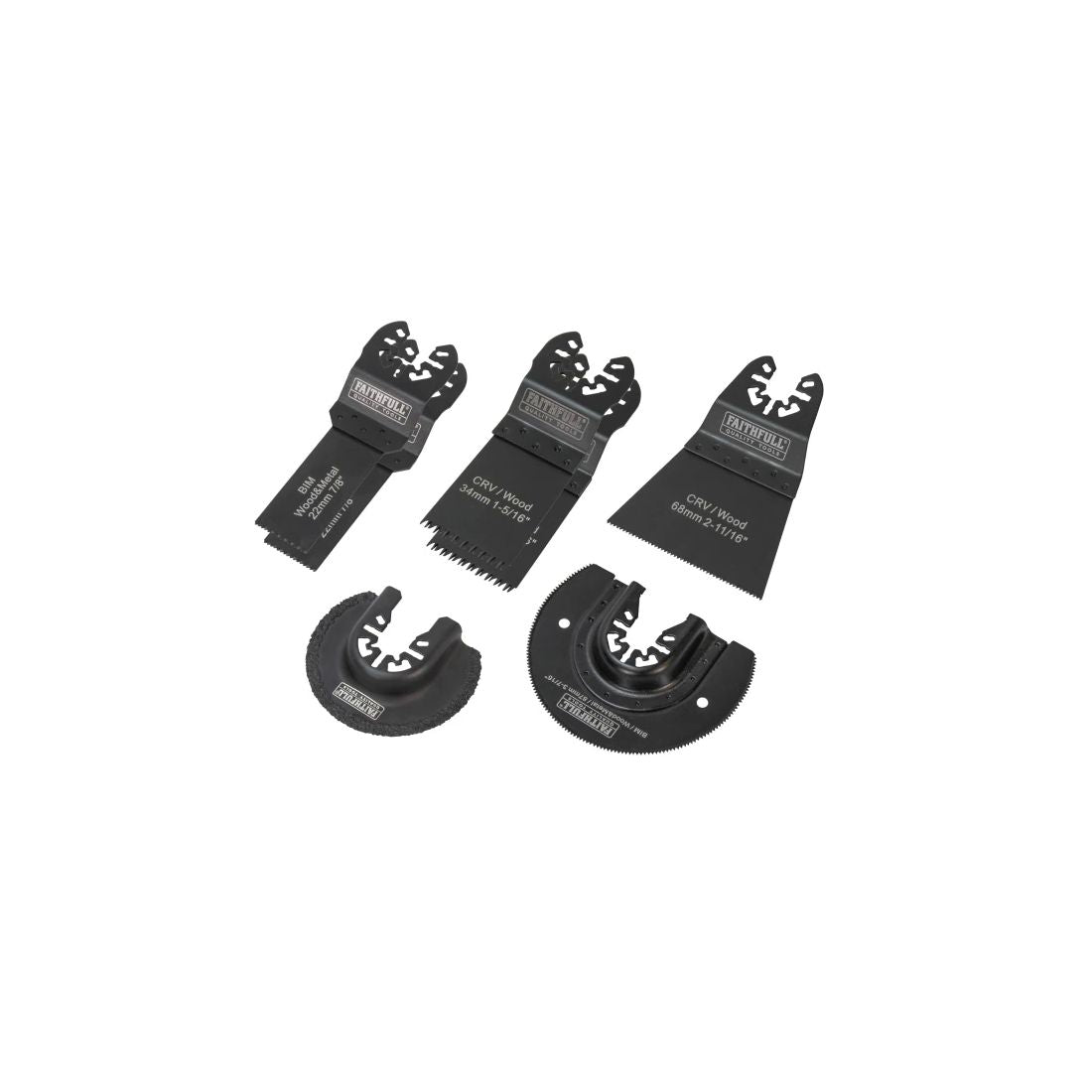 FAITHFULL MULTI-FUNCTION TOOL BLADE SET