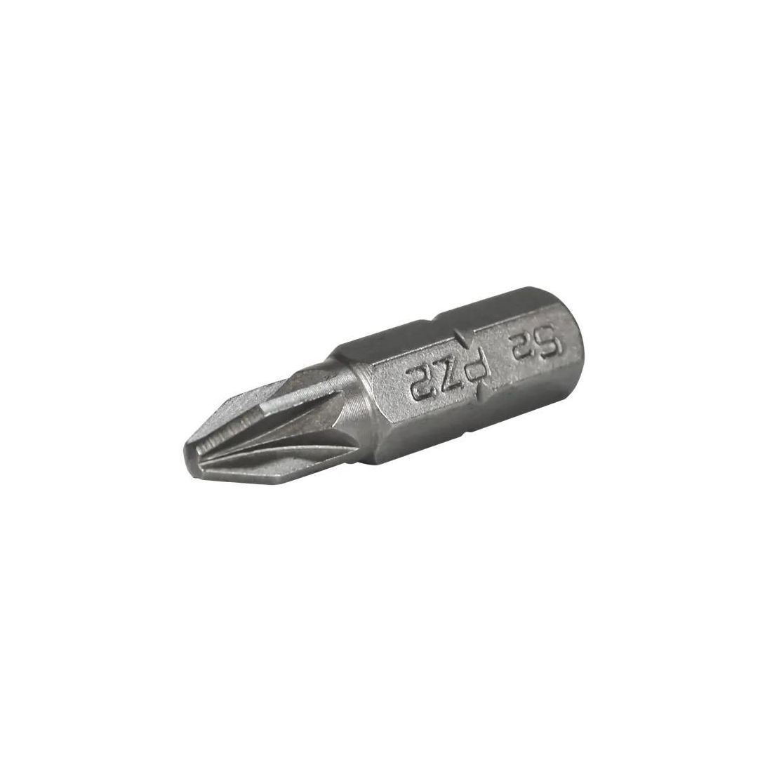 Faithfull Screwdriver Bit S2 PZ2 x 25mm Pack of 3