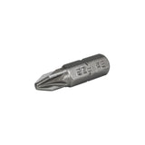 Faithfull Screwdriver Bit S2 PZ2 x 25mm Pack of 3