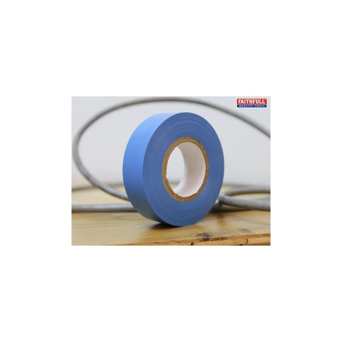 Faithfull PVC Electrical Tape Blue