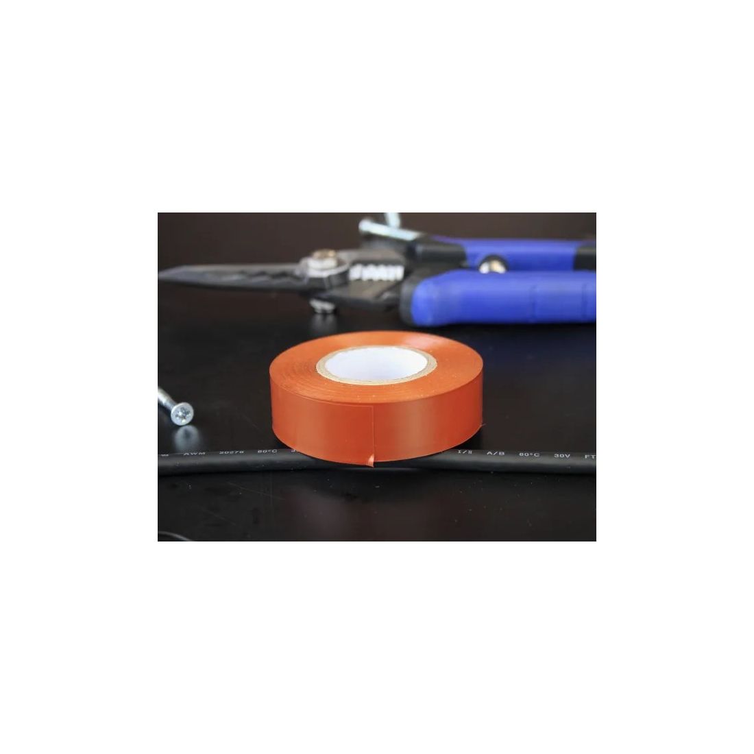 Faithfull PVC Electrical Tape Brown 19mm x 20m