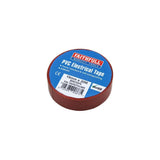 Faithfull PVC Electrical Tape Brown 19mm x 20m