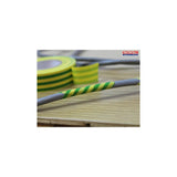Faithfull PVC Electrical Tape Green/Yellow