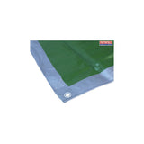 Faithfull Tarpaulin Green/Silver 5.4m x 3.6m