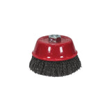 Faithfull Wire Cup Brush 75mm M14 x 2 0.30mm Steel Wire