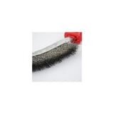 Faithfull Wire Scratch Brush Steel Red Handle