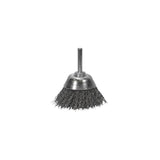 Faithfull Wire Cup Brush 75mm x 6mm Shank 0.30mm Wire