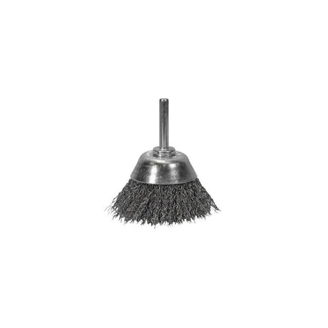 Faithfull Wire Cup Brush 75mm x 6mm Shank 0.30mm Wire