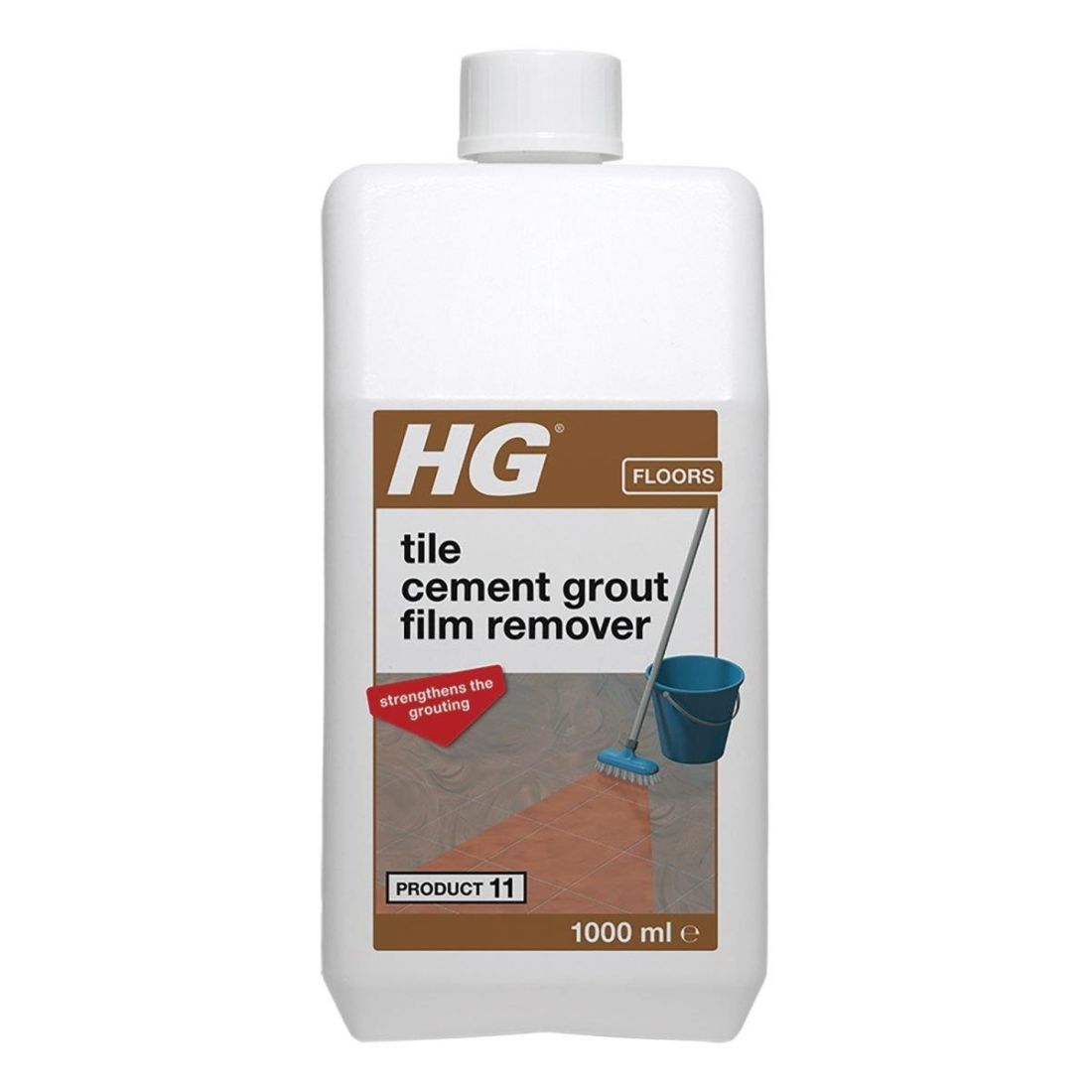HG Tile Cement Grout Film Remover 1l