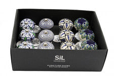 ASSORTED BLUE KNOBS