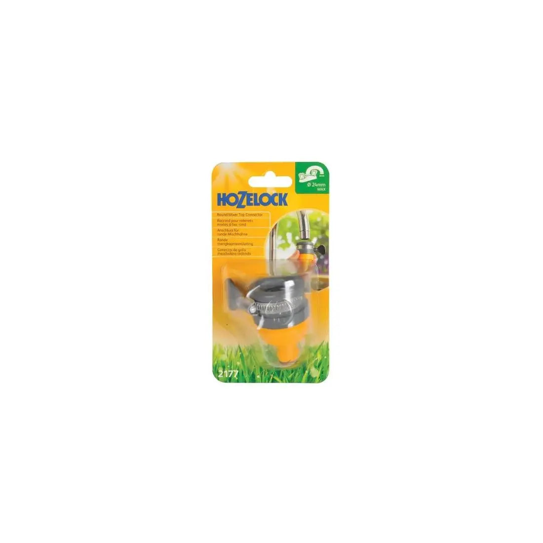 HOZELOCK ROUND MIXER TAP CONNECTOR 20-24MM TOOLBANK