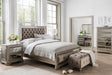 Jessica White 5ft King Bed Frame Ireland
