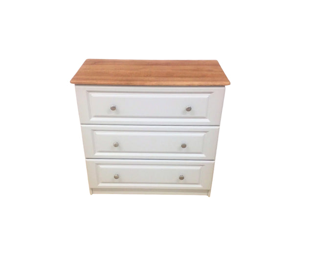 KINVARA 3 DRAWER DEEP CHEST
GREY OAK