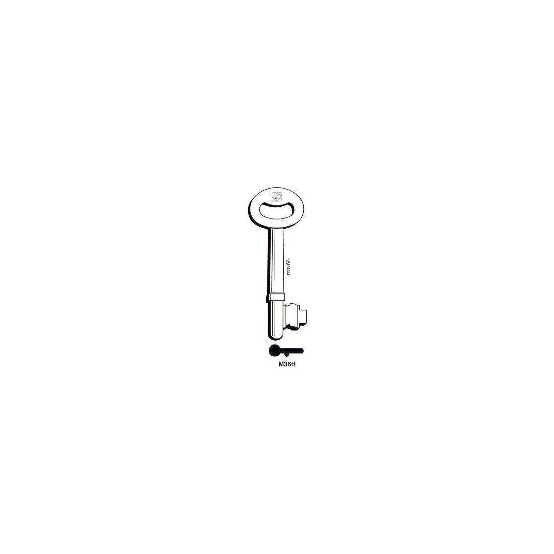 UNION 2 LEVER DOOR KEYS