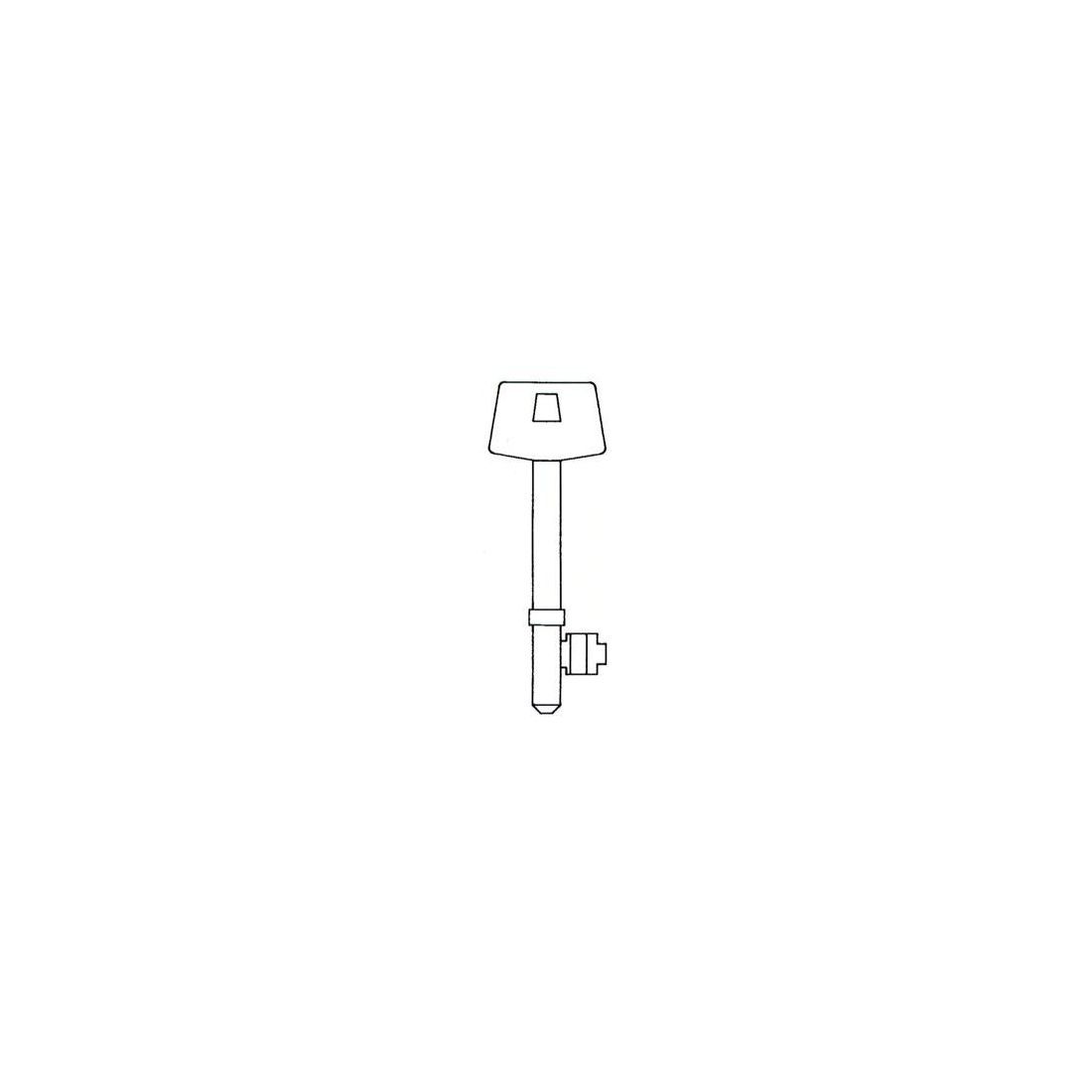 YALE MORTICE KEY