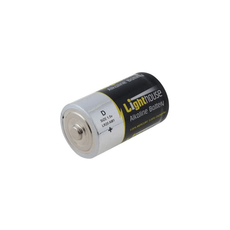 Lighthouse D LR20 Alkaline Batteries Pack of 2