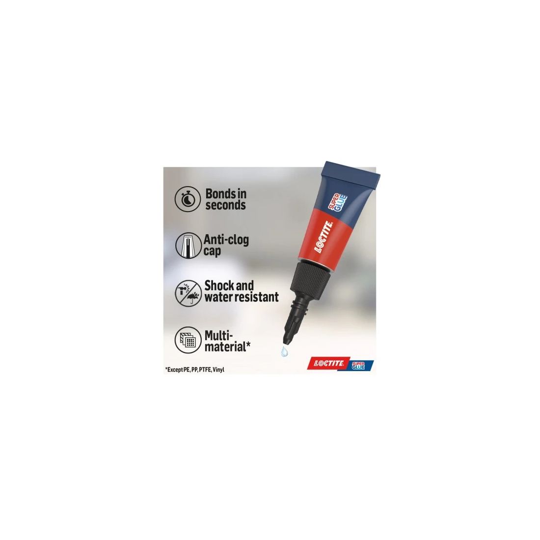 Loctite Super Glue Mini Trio 3 x 1g