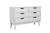 Luna Taupe 6 Drawer Chest