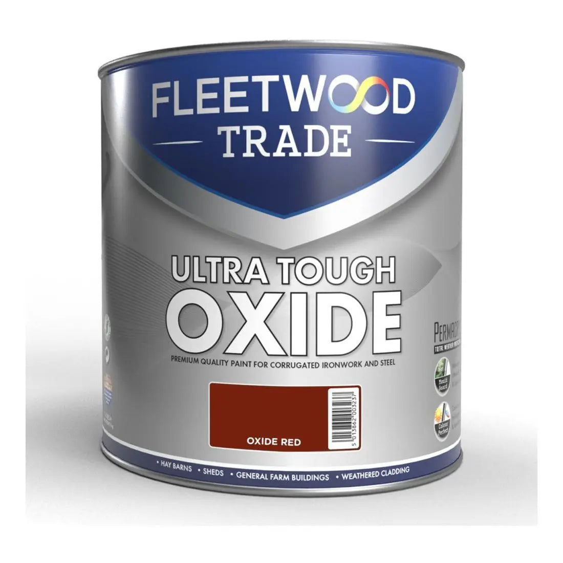 FLEETWOOD ULTRA TOUGH RED OXIDE PAINT 5L FLEETWOOD