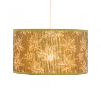 SHADE 14 INCH DRUM BAMBOO LEAVES