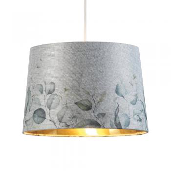 shade 12 inch  leaves  shade with gold lining