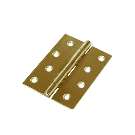 Perry Light Brass Butt Hinge 100mm CLASSIC
