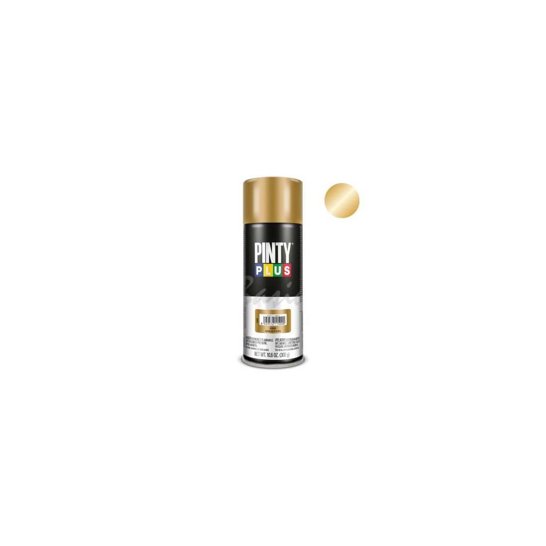 Pinty Plus Basic Spray Paint Metallic Gold 400ml