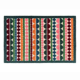 mat my harlequin tile green 50 x 75 cm