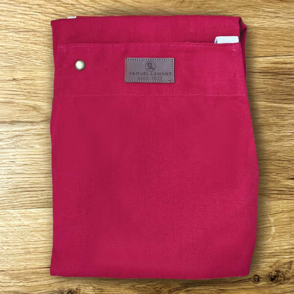 CANVAS APRON RED