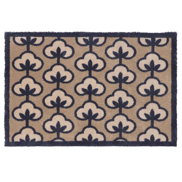 MAT RETRO FLOWER DOORMAT 65 X 85 CM