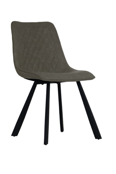 Retro Dining Chair Pale Oyster