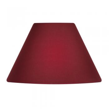 shade 12 inch cotton coolie shade wine