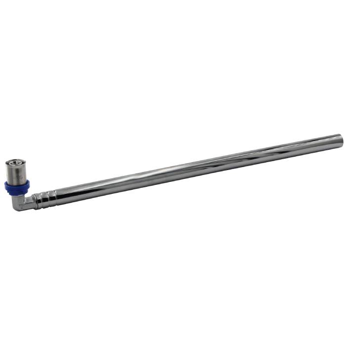 16 MM RADIATOR ELBOW C/W 300 MM CHROME PIPE