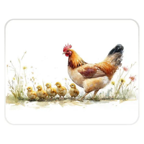 HEN AND CHICKS MED WORKTOP PROTECTOR