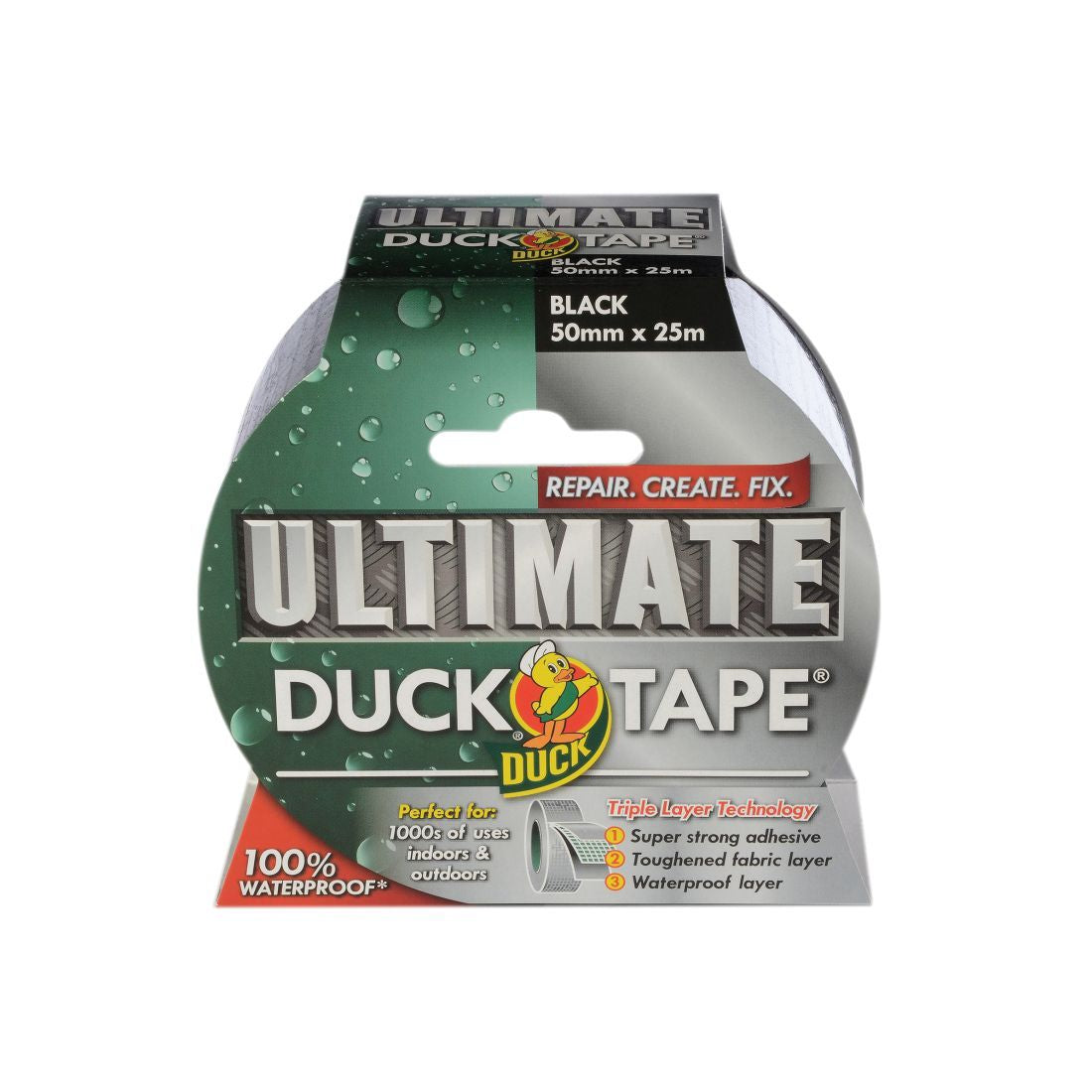 Shurtape Duck Tape® Ultimate 50mm x 25m Black